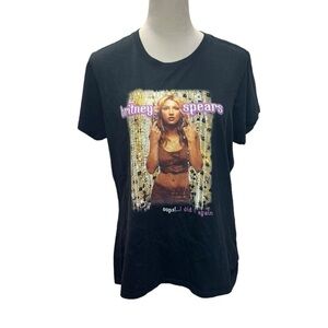 Britney Spears black graphic Tee women’s  xl